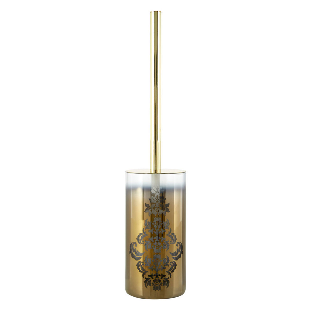 Elissa Toilet Brush, Decorative Leaf Motifs