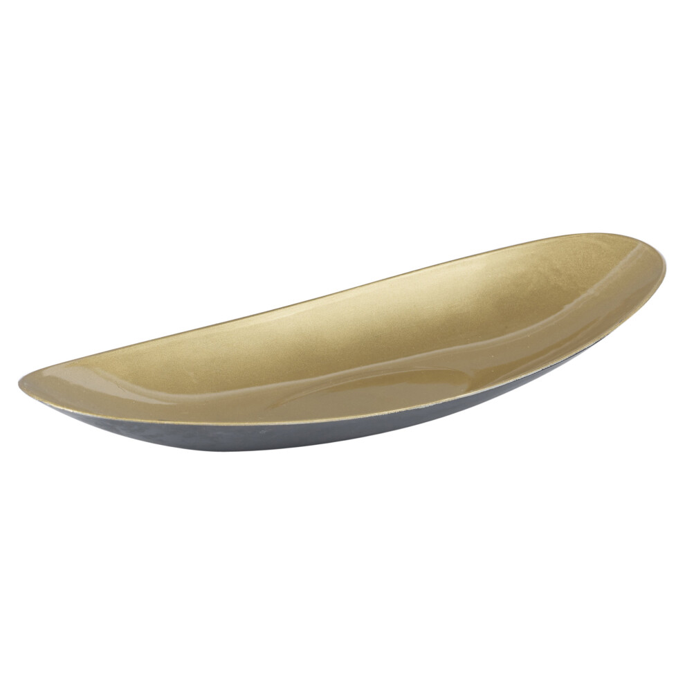 (40cm Round, Gold) Serving Trays Platters in 3 Sizes and Colours