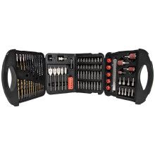 MYLEK 118-Piece Drill Bit Accessory Kit & Case