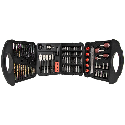 MYLEK MYLEK 118-Piece Drill Bit Accessory Kit & Case