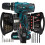 MYLEK (Green) Mylek 18V Cordless Drill & 131-Piece Accessory Set 1