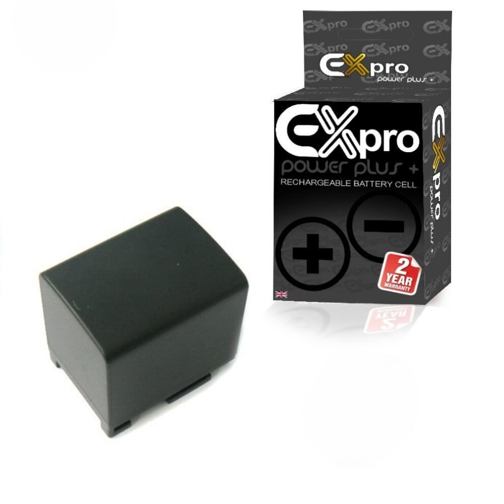 Ex-Pro Digital Camera Battery Bp-819 Bp819 For Canon Hf S100 Hf S200 Hg20 5055256966773