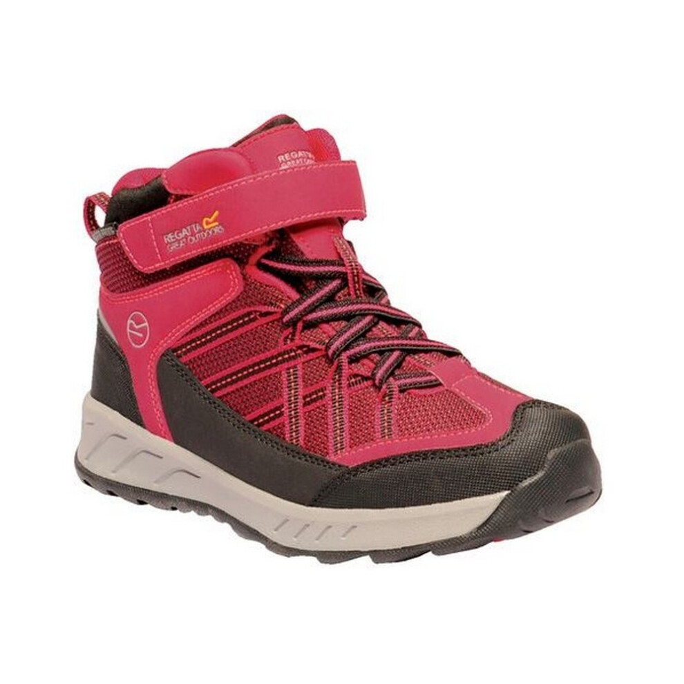 Regatta (11 Uk Child, Dark Cerise/Neon Pink) Kids Samaris V Mid Walking Boots