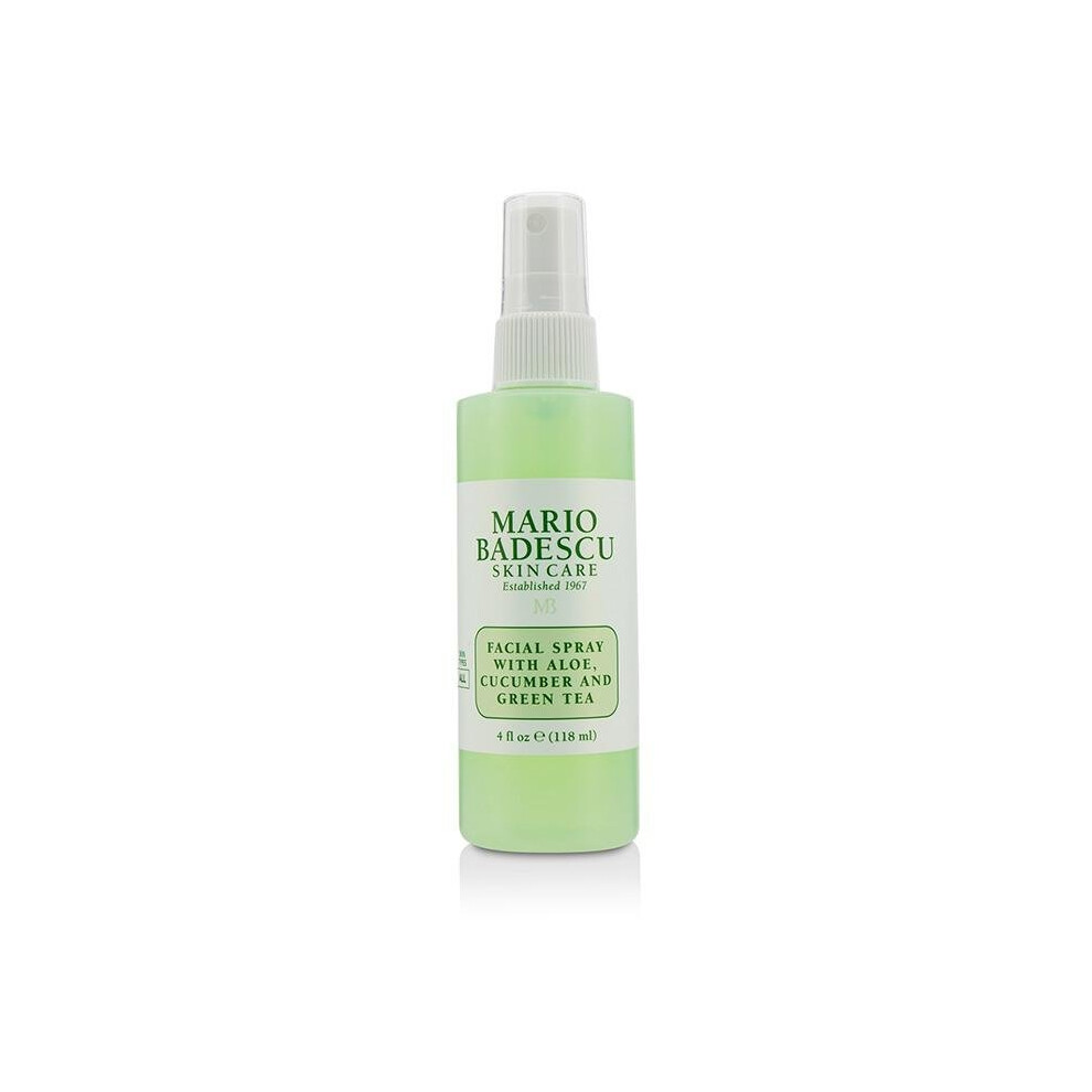 Facial Spray With Aloe Cucumber And Green Tea - For All Skin Types - 118ml/4oz