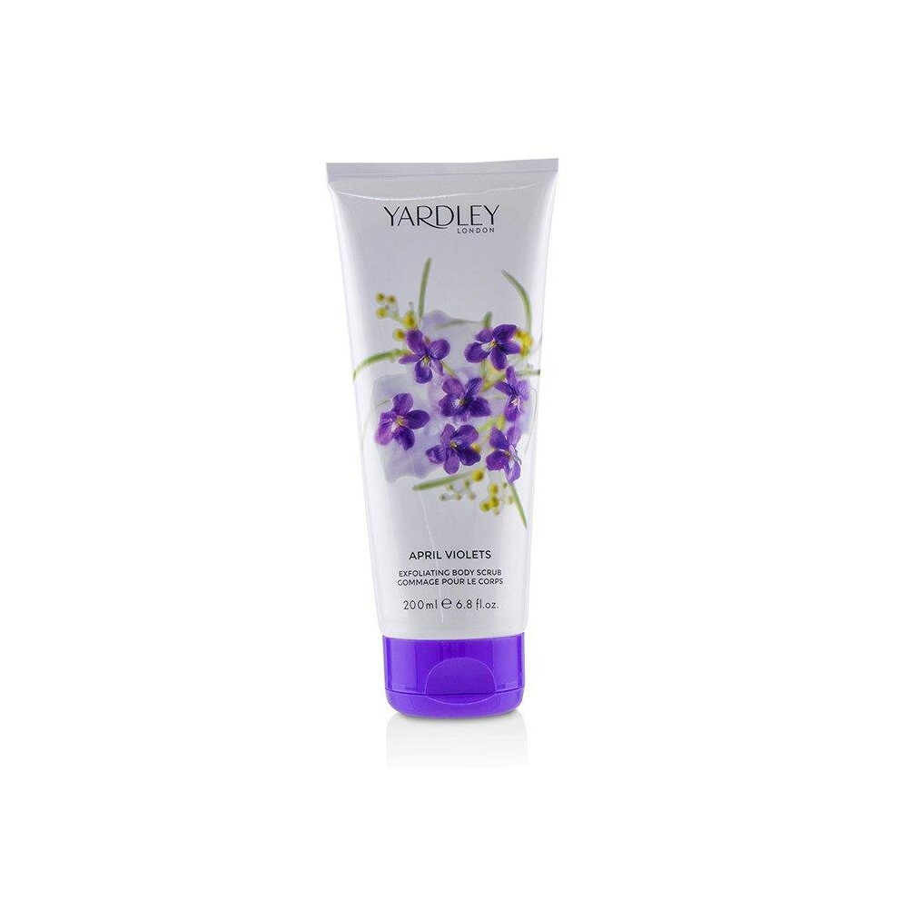 Yardley April Violets Body Scrub 200ml