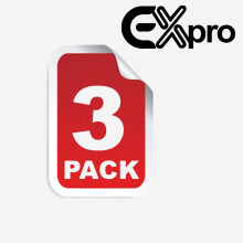 Ex-Pro Battery NP-140 NP140 Fuji Finepix S100 FS S100FS S200EXR S205EXR 3 PACK