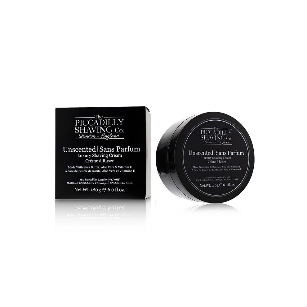 Taylor Of Old Bond Street The Piccadilly Shaving Co. Unscented Luxury Shaving Cream - 180G/6Oz