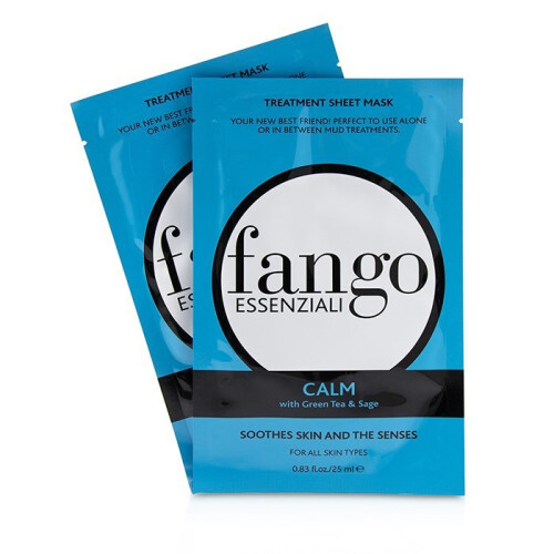 Borghese Fango Essenziali Calm Treatment Sheet Masks - 4x25ml/0.83oz
