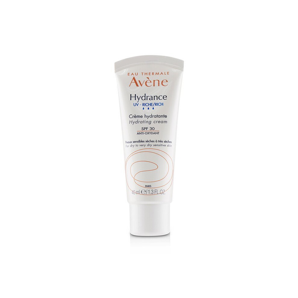 Avène Hydrance Uv Rich Hydrating Spf 30 - For Dry To Very Dry Sensitive Skin - 40Ml/1.3Oz Cream