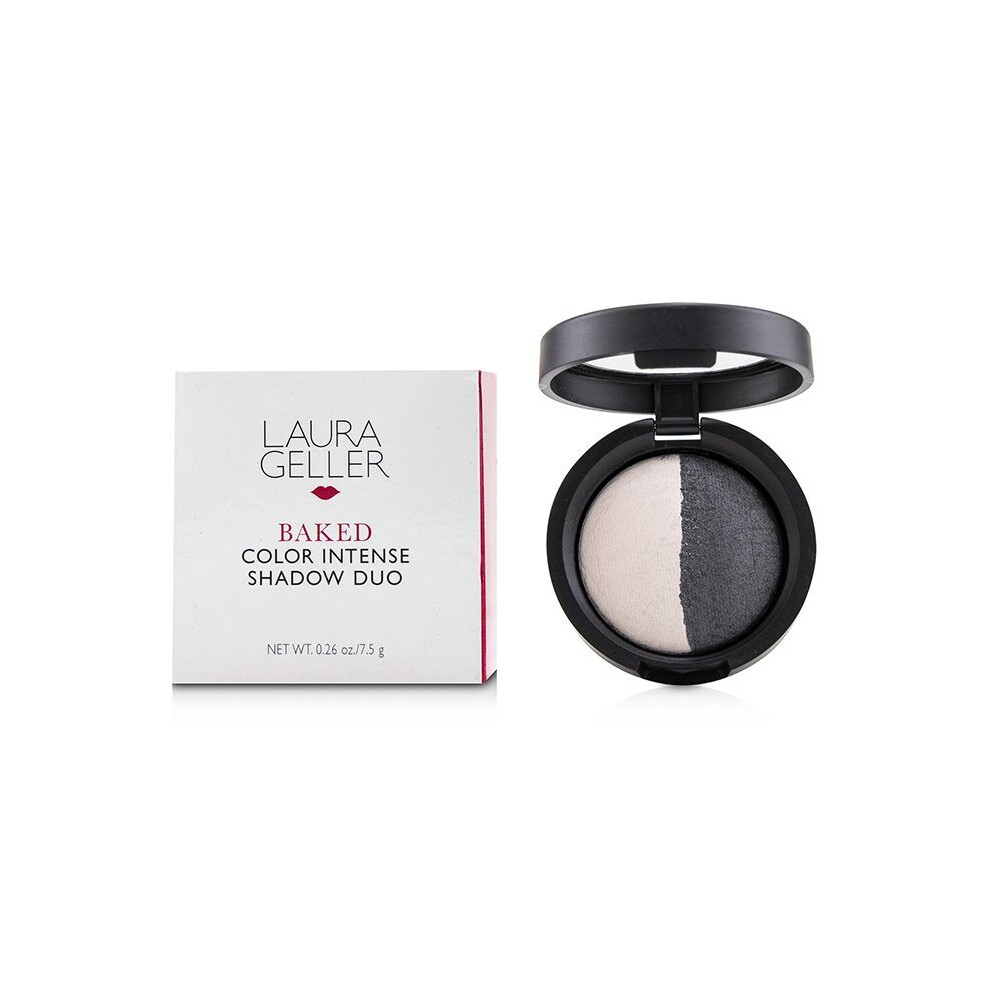 Baked Color Intense Shadow Duo - # Marble/midnight - 7.5g/0.26oz