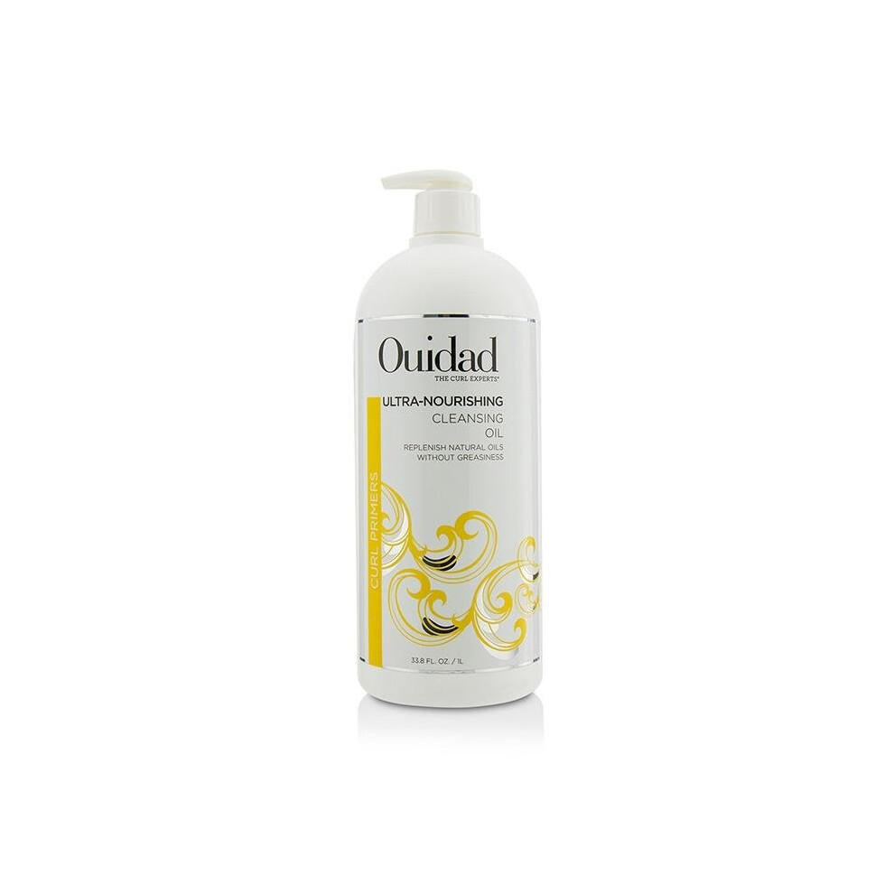 Ouidad Ultra-Nourishing Cleansing Oil (Curl Primers) - 1000Ml/33.8Oz Clear