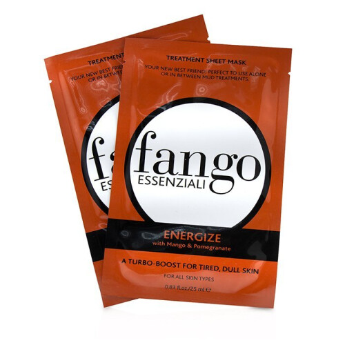 Borghese Fango Essenziali Energize Treatment Sheet Masks - 4x25ml/0.83oz