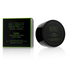 The Piccadilly Shaving Co. Lime Luxury Shaving Cream - 180ml/6oz