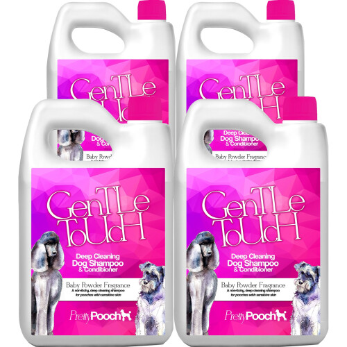 (10L) Pretty Pooch Gentle Touch Sensitive Dog Shampoo 1