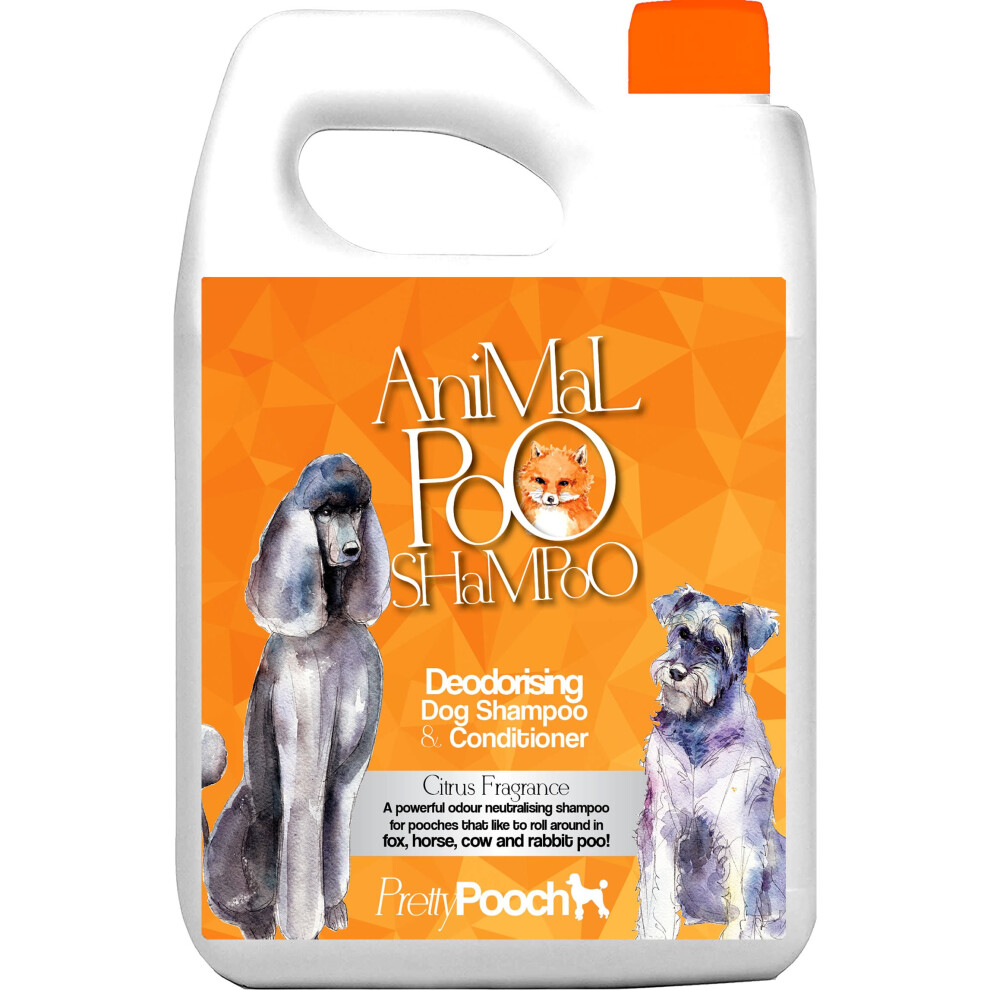 (2L) Pretty Pooch Animal Poo Shampoo & Deodoriser