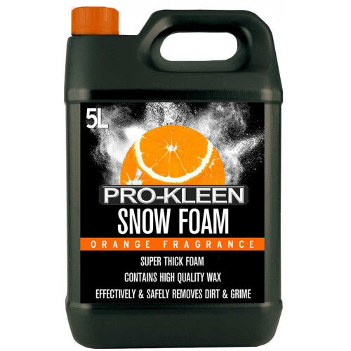 Pro-Kleen (5L, Orange) Pro-Kleen Fragranced Super-Thick Snow Foam