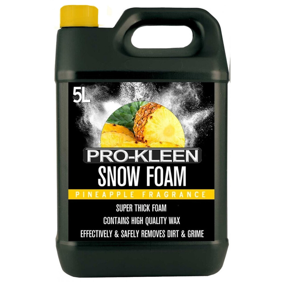 (5L, Pineapple) Pro-Kleen Fragranced Super-Thick Snow Foam