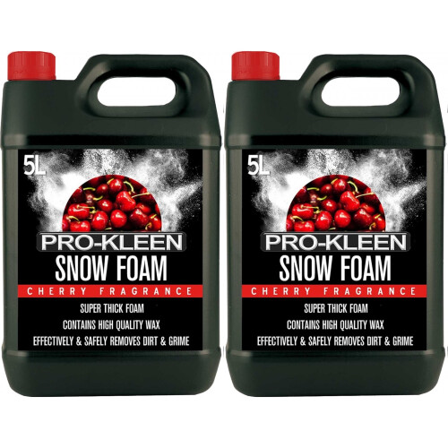 Pro-Kleen (10L, Cherry) Pro-Kleen Fragranced Super-Thick Snow Foam