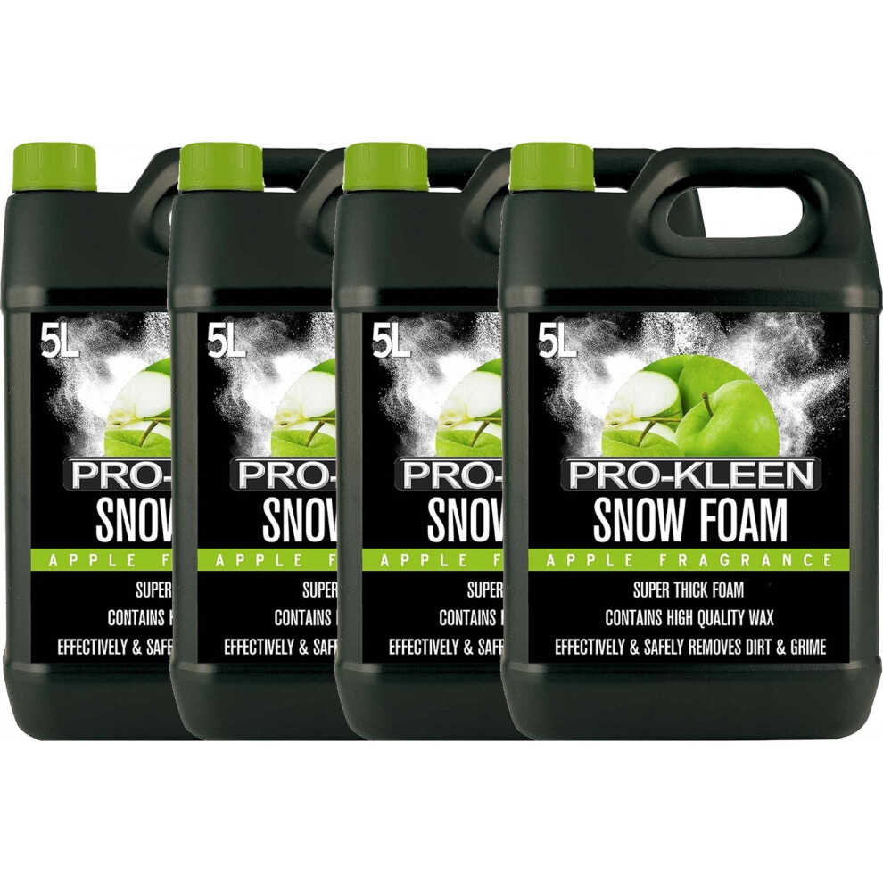 (20L, Apple) Pro-Kleen Fragranced Super-Thick Snow Foam 701772911463