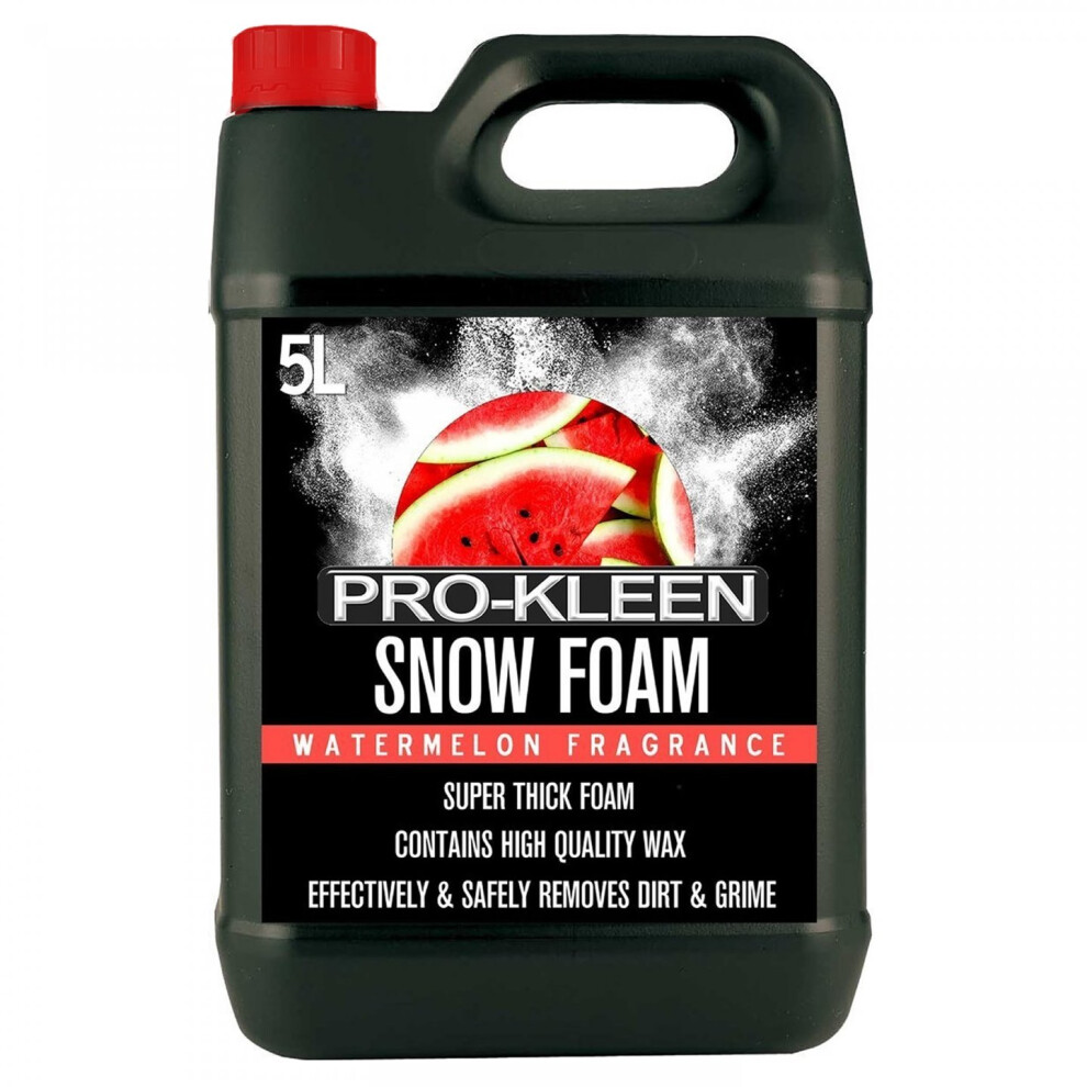 Pro-Kleen (5L, Melon) Fragranced Super-Thick Snow Foam
