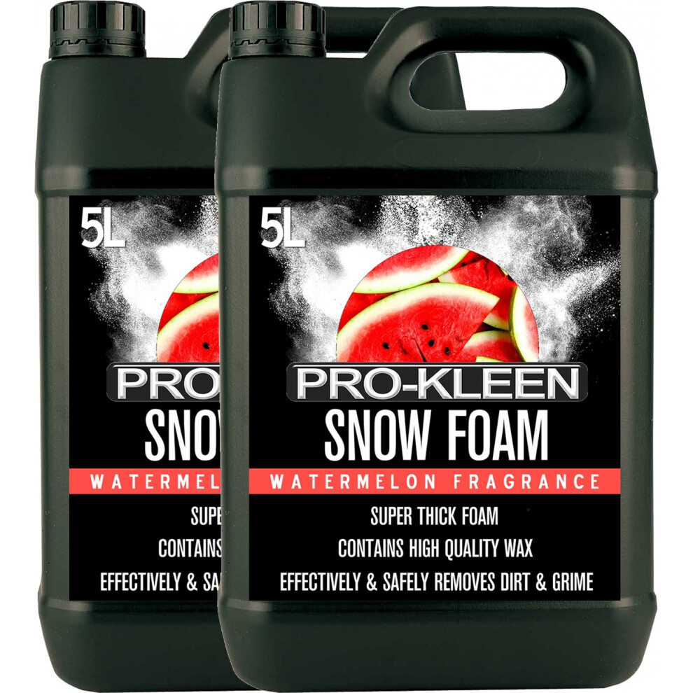 Pro-Kleen (10L, Melon) Fragranced Super-Thick Snow Foam
