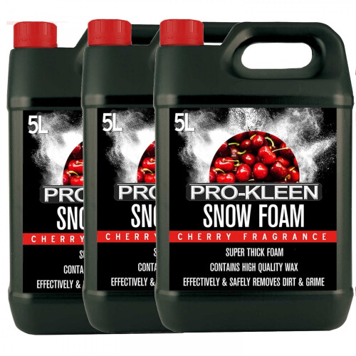 Pro-Kleen (15L, Cherry) Pro-Kleen Fragranced Super-Thick Snow Foam