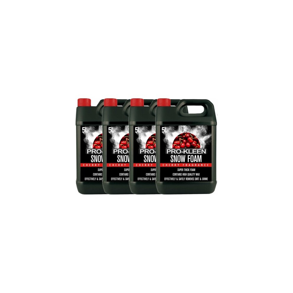 (20L, Cherry) Pro-Kleen Fragranced Super-Thick Snow Foam 701772909682