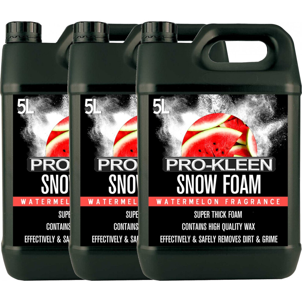 (15L, Melon) Pro-Kleen Fragranced Super-Thick Snow Foam