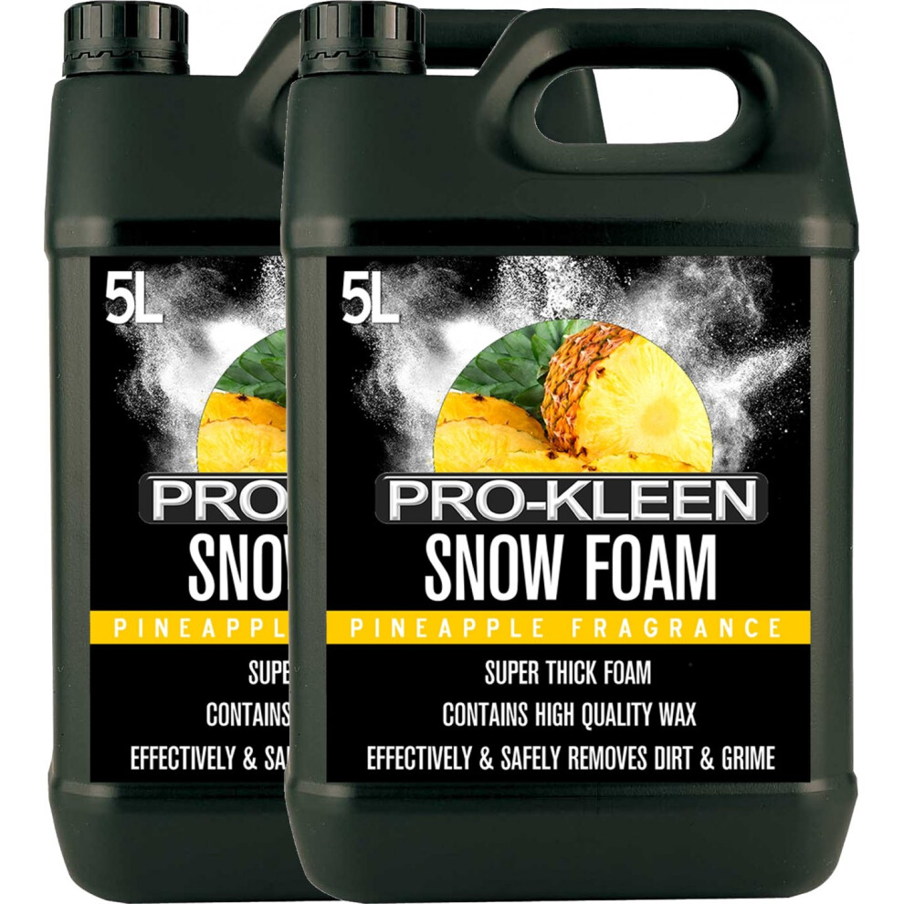 (10L, Pineapple) Pro-Kleen Fragranced Super-Thick Snow Foam