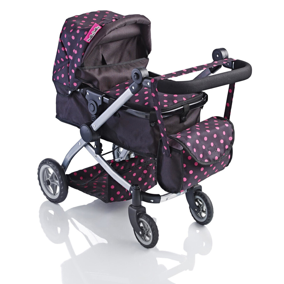 Molly Dolly 9651B Babyboo 2 in 1 Doll Stroller