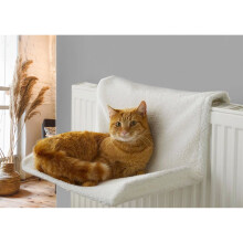 Vinsani® Soft Luxurious Pet Radiator Bed for Cat Kitten Puppy Dogs with Soft Machine Washable Fleece Lined Cover Warm Cosy Hammock Style Radiator Bed