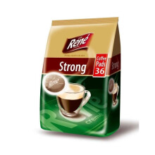 Philips Senseo Luxury Cafe Rene Creme Dark Roast Coffee Pads Pods Bag 252 g (Pack of 3, Total 108 Coffee Pads)