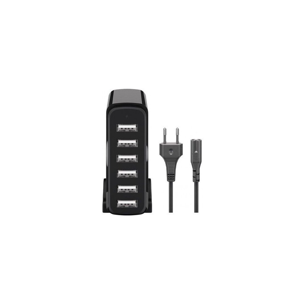 Microbattery Mbxusba-Ac0004 6Ports Usb Charger Mbxusba-Ac0004 Black 4040849445651