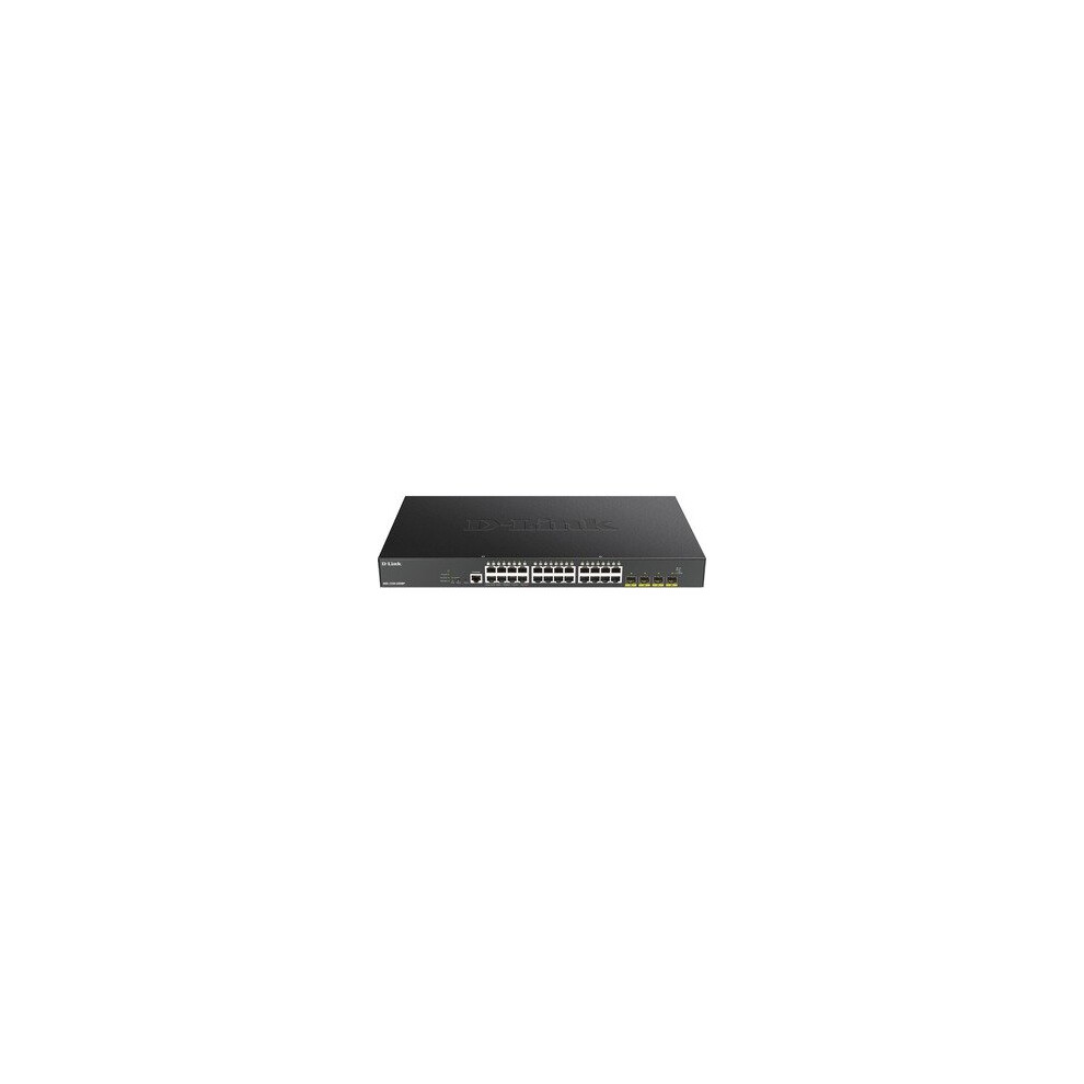 D-Link DGS-1250-28 Porte Gigabit Smart Managed Poe Switch Con 10G Uplinks, Nero-image
