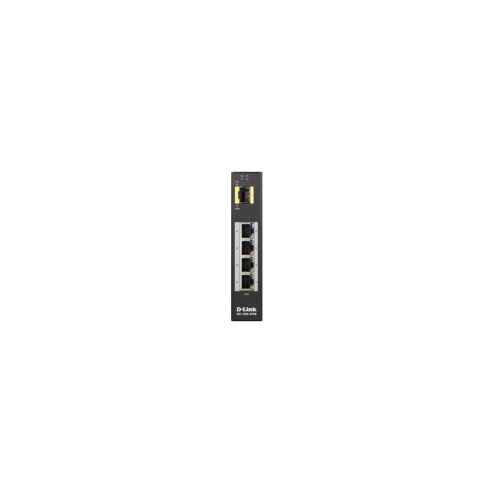 D-Link DIS-100G-5PSW 4 Ports Ethernet Switch 2 Layer Supported Modular Opti DIS-100G-5PSW