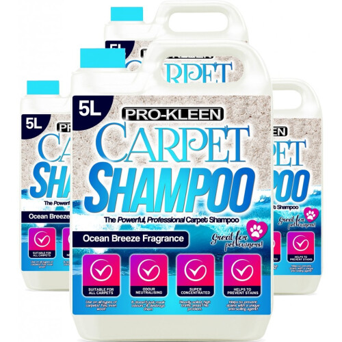 Pro-Kleen (20L, Ocean Breeze) ProKleen Carpet Deep Cleaning Shampoo Solution