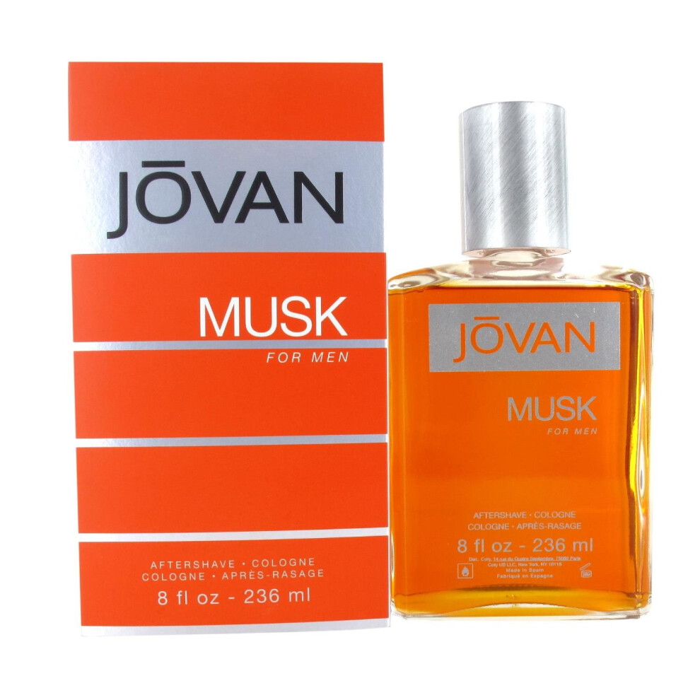 Jovan Musk Aftershave Cologne 236ml Men Spray