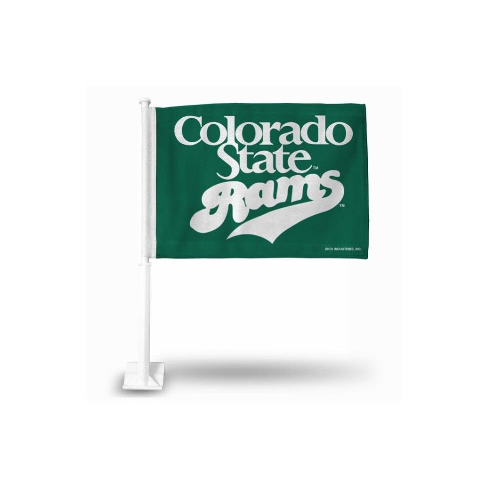 Photos - Other Electrical Equipment RicoIndustries FG500202 Colorado State Rams College Car Flag