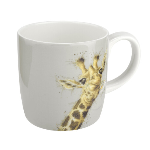 Wrendale Wrendale Designs Flowers Giraffe Mug 1