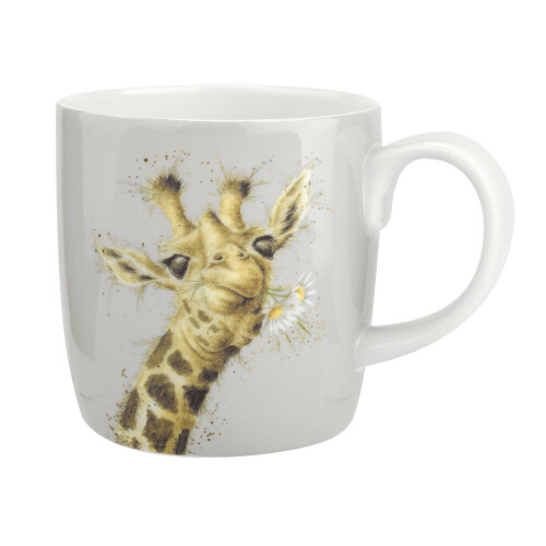 Wrendale Wrendale Designs Flowers Giraffe Mug