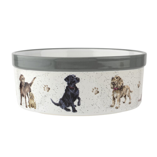 Wrendale Wrendale Designs Dogs Pet Bowl 8" 2