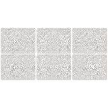 William Morris Pure Strawberry Thief Placemats, Set of 6