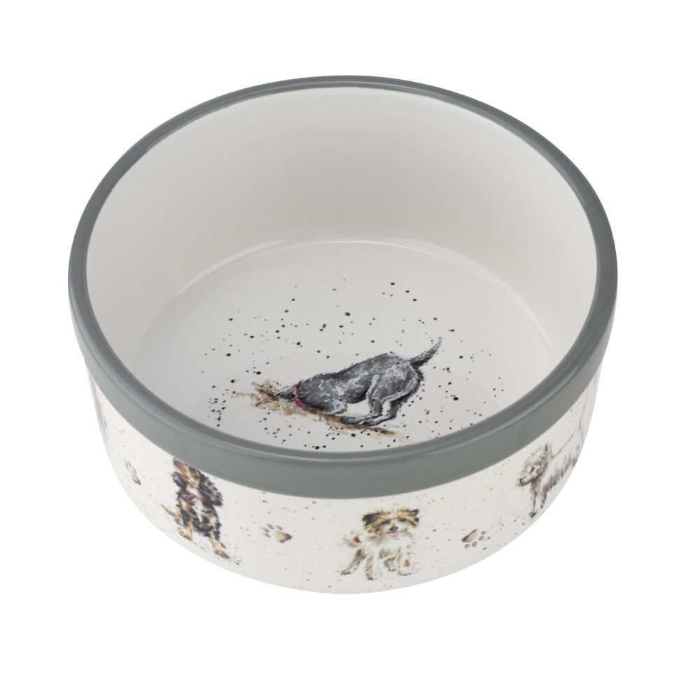 Wrendale Designs Dogs Pet Bowl 6"