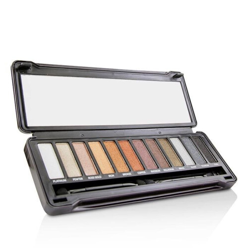 Eyeshadow Palette (12x Eyeshadow 2x Applicator) - Metals - 12g/0.42oz