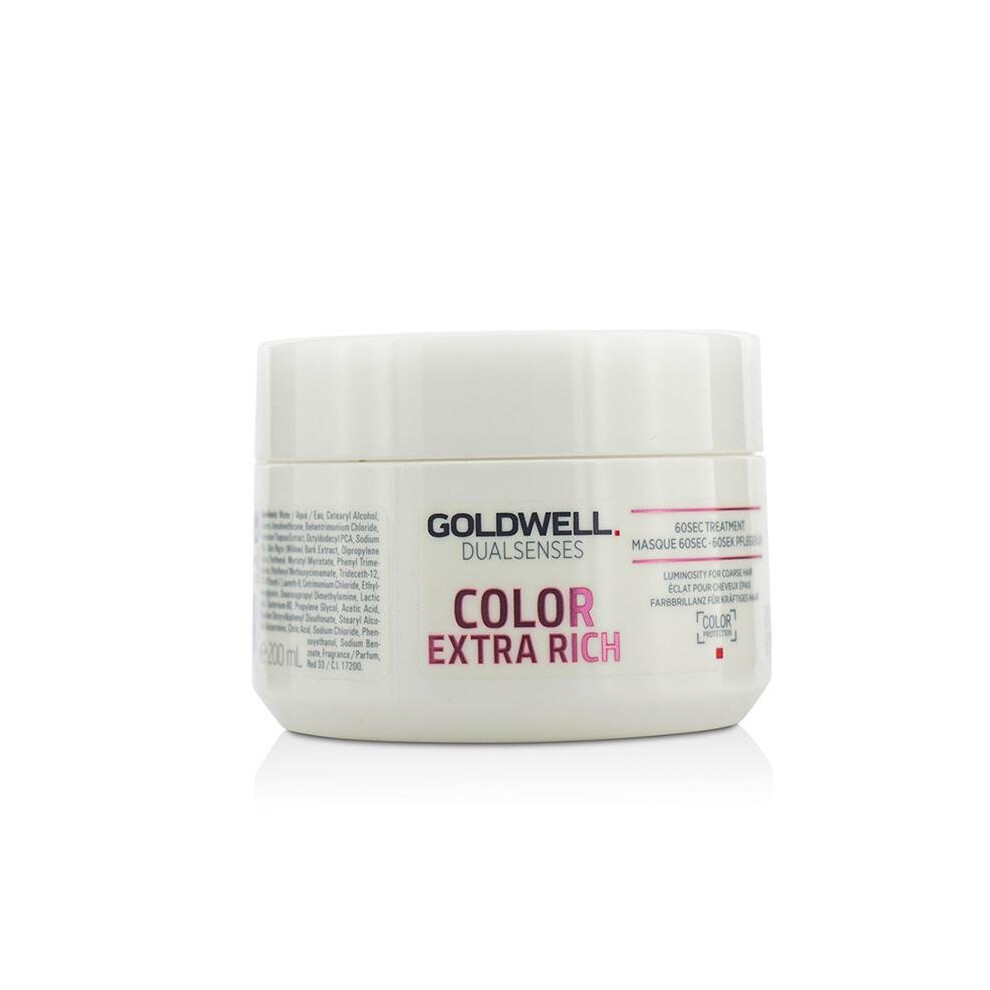 Dual Senses Color Extra Rich 60sec Treatment (luminosity For Coarse Hair) - 200ml/6.7oz