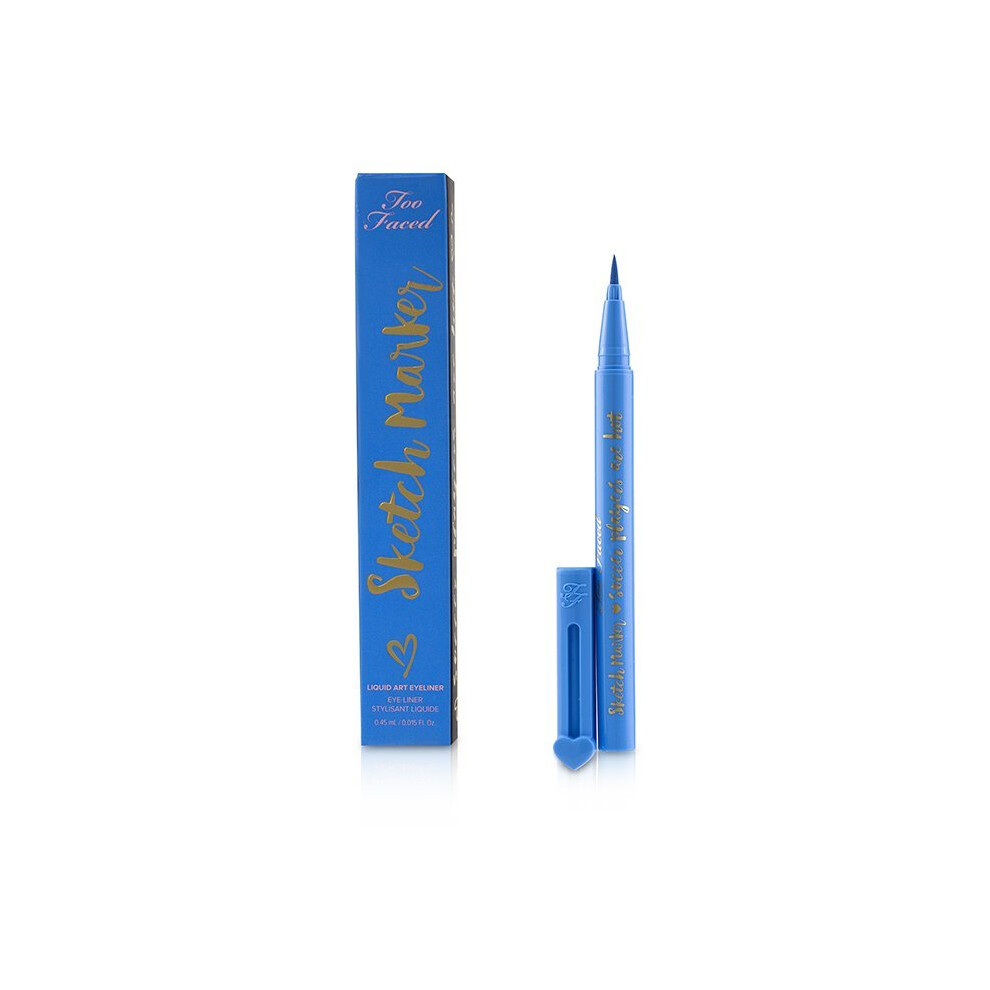 Sketch Marker Liquid Art Eyeliner - # Sky Blue - 0.45ml/0.015oz