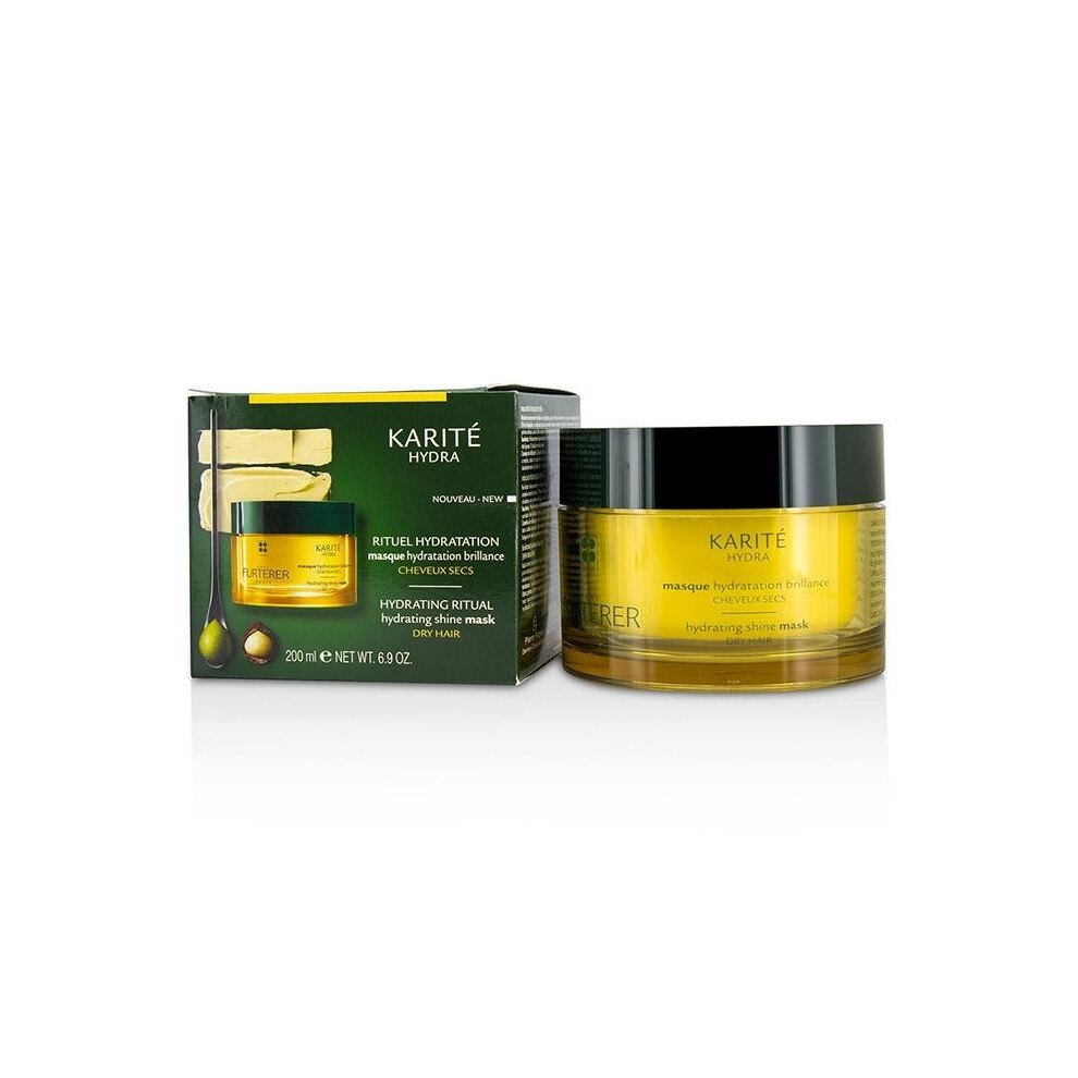Rene Furterer Clear Karite Hydra Hydrating Ritual Hydrating Shine Mask (Dry Hair) - 200Ml/6.9Oz