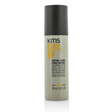 Creme für lockiges Haar - KMS - Curl Up Control Creme - 150ml - Disziplinierender Effekt - Lockiges Haar