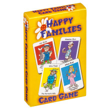 Cartamundi Happy Families Card Game - Classic Family Card Matching for 2+ Players