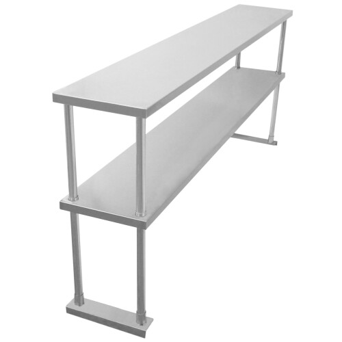 Kukoo Διπλό ατσάλινο επάνω ράφι 1800 mm 2